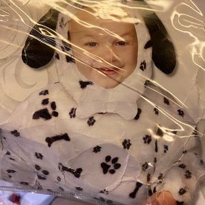 Cute infant Dalmatian costume.